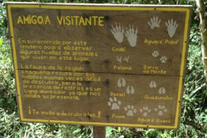 huellas Parque Nacional Chaco