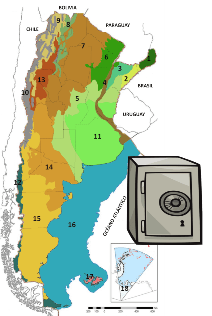 juego de ecorregiones